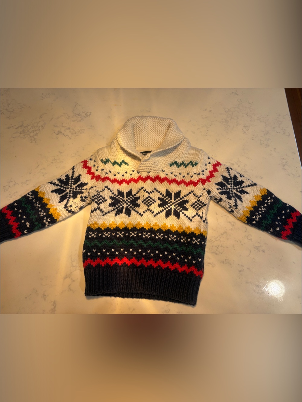 Hudson’s Bay Company Fair Isle Sweater - Cream Multicolor